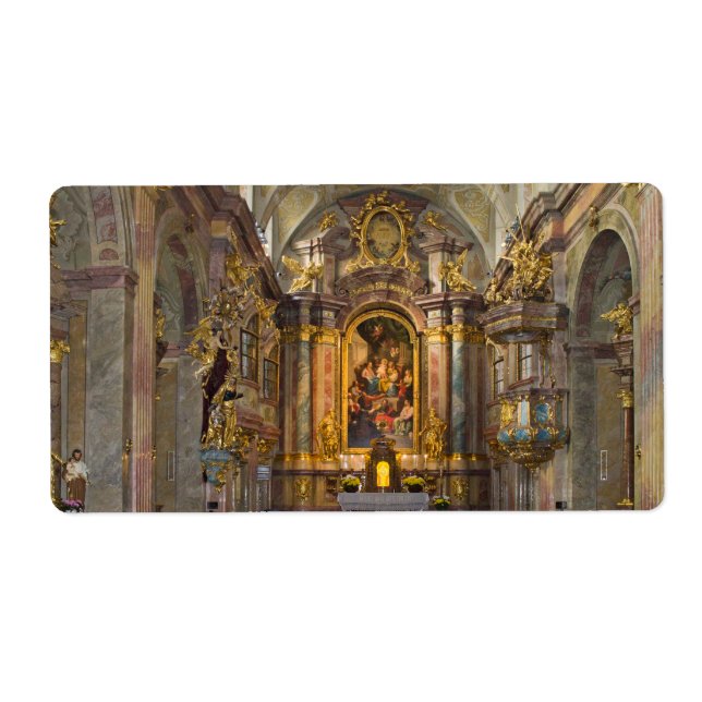 Etiqueta Annakirche, Wien Österreich (Frente)