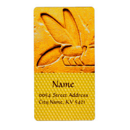 ETIQUETA ANTÍQUIO EGÍPCIA MEL DE ABELHA