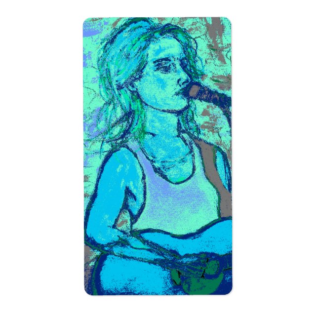 Etiqueta aparência da tela de stress (Frente)