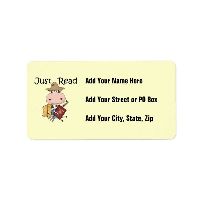 Etiqueta Apenas lido (Frente)