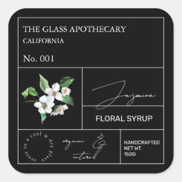 Etiqueta Apothecary Jasmine