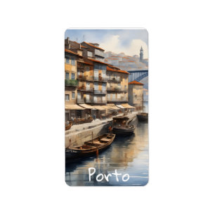Etiqueta Aquarela do Porto