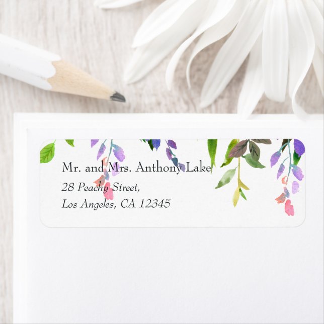 Etiqueta Aquarela Primavera (Insitu)