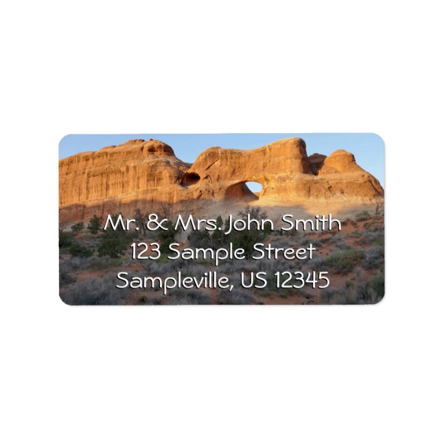 Etiqueta Arca do Túnel pela Manhã (Frente)