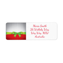 Etiqueta Arco de Natal