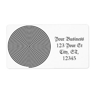 Etiqueta Arredondar Hypnosis Espiral Thunder_Cove