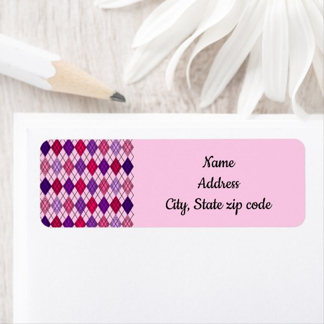 Etiqueta Art Deco Argyle (Insitu)