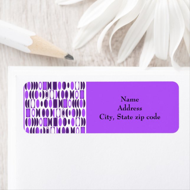 Etiqueta Art Deco Oval (Insitu)