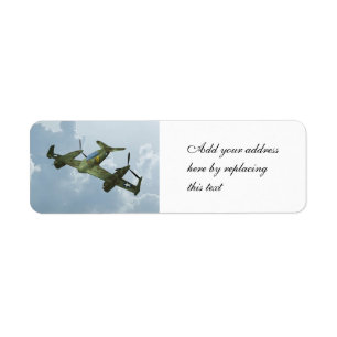 Etiqueta Arte de Aviação Militar de Vôo de Warbird Vintage