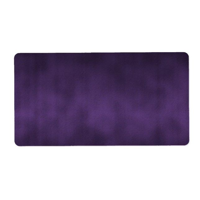 Etiqueta Arte de Fundo Violet Gothic Ombre (Frente)