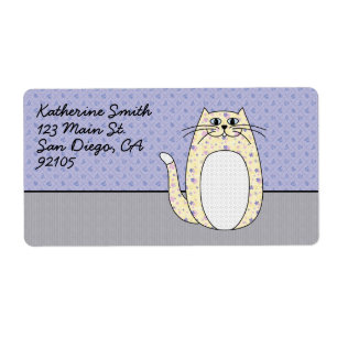 Etiqueta 'Arte popular amarela Cat