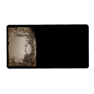 Etiqueta Árvore de Espelho Mágico da Branca de Neve