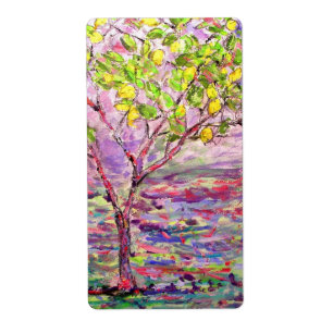 Etiqueta Árvore de limão