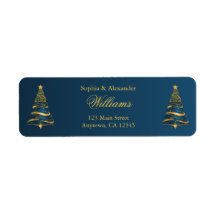 Árvore de Natal Dourada Chic e Elegante para Casam