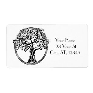 Etiqueta Árvore de vida Troço_Cove