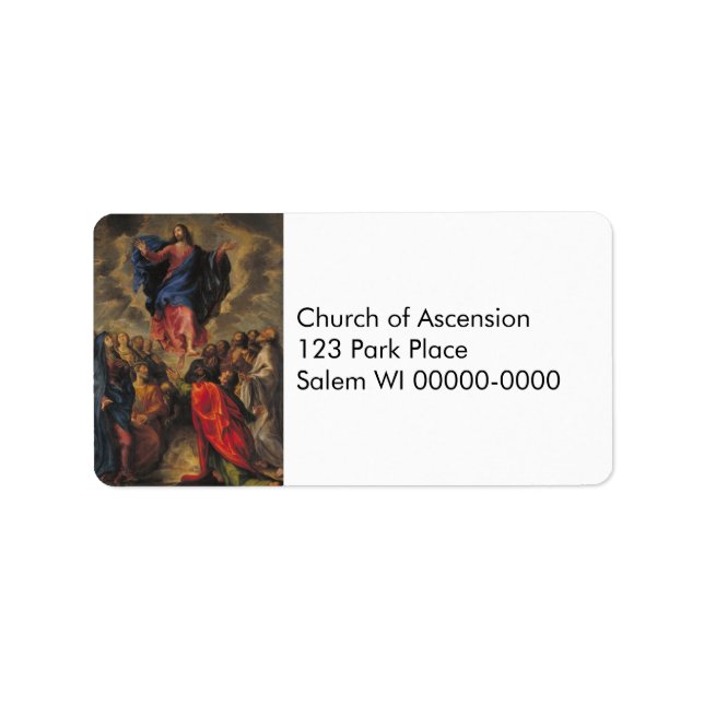 Etiqueta Ascensão Acima das Multidões (Frente)