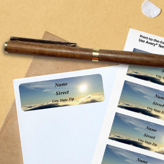 Etiqueta Ascensão solar acima das nuvens sobre Primaveras d