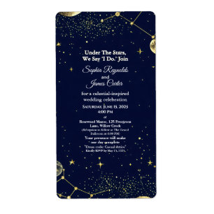 Etiqueta Astrologia e Tema da Noite Estelar   Celestial Wed