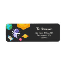 Astronauta Outer Space Birthday Boy