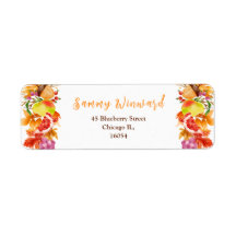 Autumn Fall Harvest Baby Shower