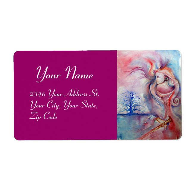 Etiqueta AVALON, Magic e Mistério (Frente)