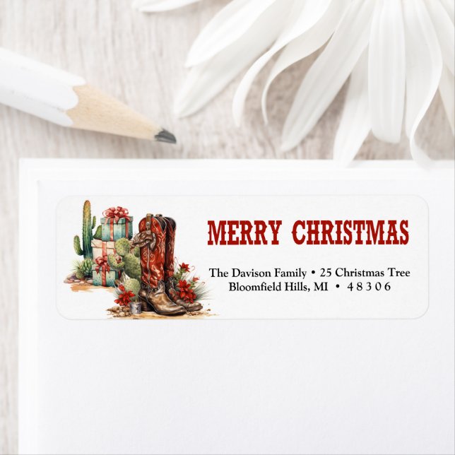 Etiqueta Aventura natural do oeste selvagem com botas verme (Insitu)