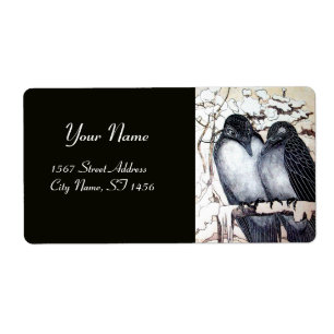 ETIQUETA AVES DE AMOR DO WINTER