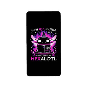 Etiqueta Axolotl Witching Hour - Salamandre