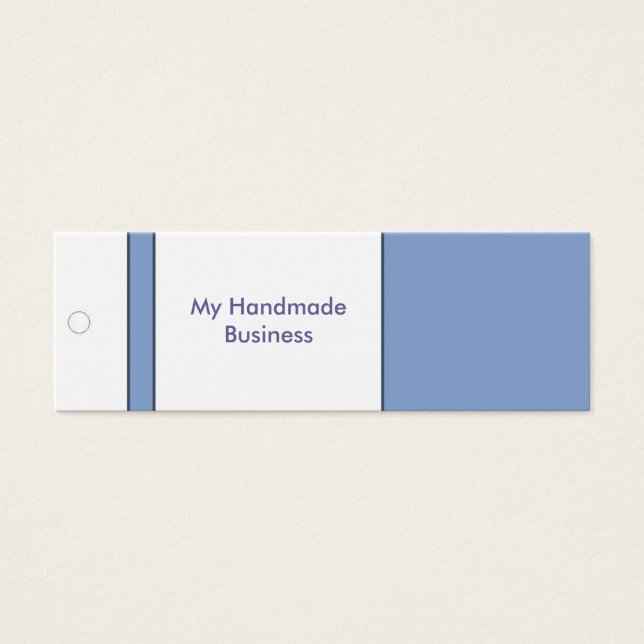 Etiqueta azul (Frente)