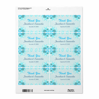 Etiqueta Azul-Azul-Azul-Azul-Azul Grande Favor De Casamento