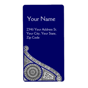 Etiqueta Azul de renascimento