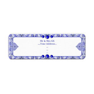 Etiqueta Azul de rendas cerâmicas de Grécia