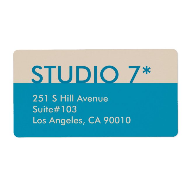 Etiqueta Azul - Série Natural (Frente)