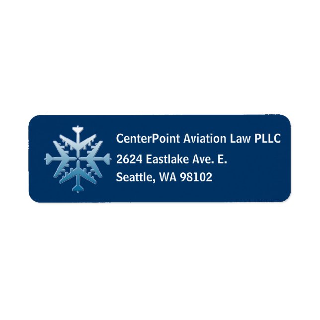 Etiqueta B-52 Flocos de aeronaves (Frente)