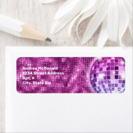 Etiqueta Bachelorette Retro Disco 70s