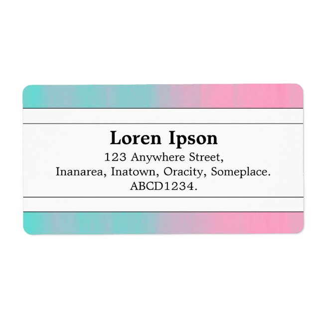 Etiqueta Banda Central II - Sanduíche de sabão (Frente)