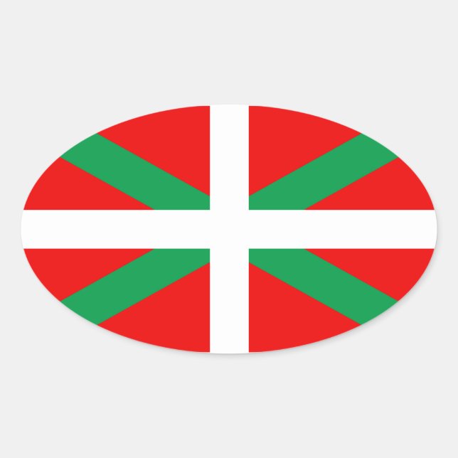 Etiqueta Bandeira Basca “Ikkurina " (Frente)