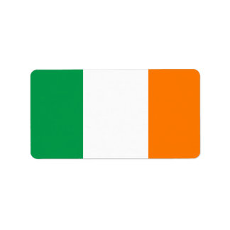 Etiqueta Bandeira da Irlanda