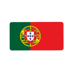 Etiqueta Bandeira de Portugal