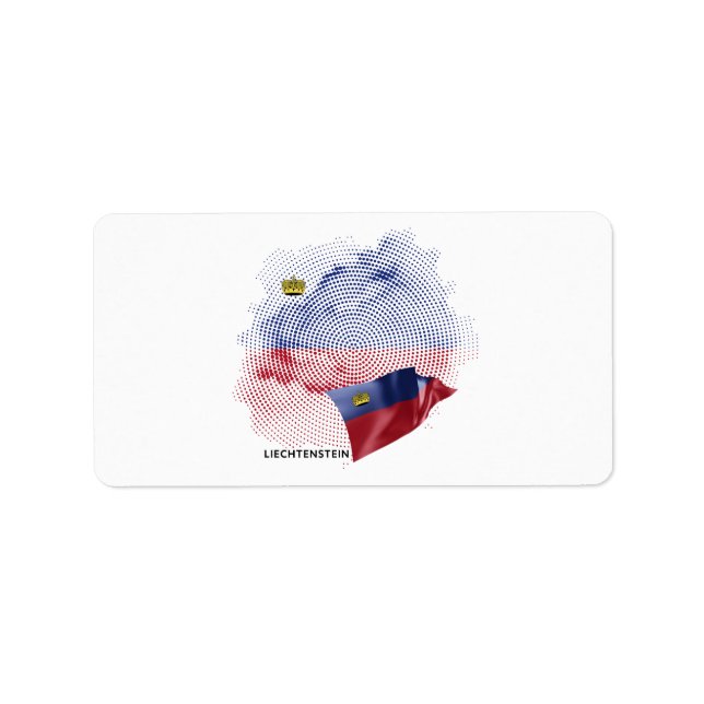 Etiqueta bandeira dos EUA (Frente)
