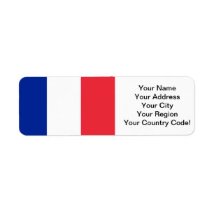 Etiqueta Bandeira francesa