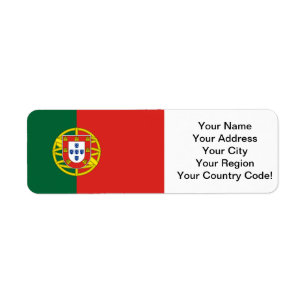 Etiqueta Bandeira portuguesa