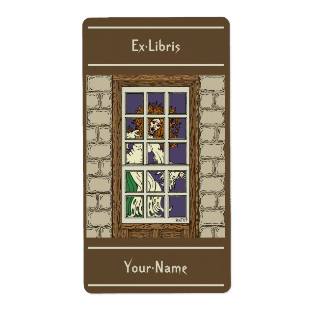 Etiqueta Banshee Bookplate (Frente)