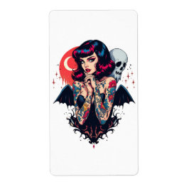 Etiqueta Bat Wing Beauty