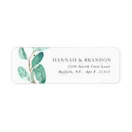 Etiqueta Bayou Botanicals | White Return Address