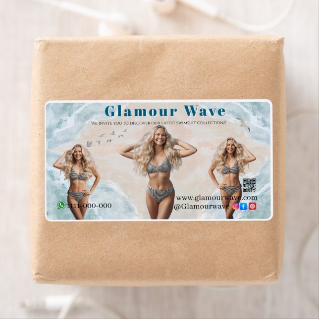 Etiqueta Beach Women in Swimwear Branding Boutique Summer  (Insitu)