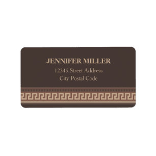 Etiqueta Beira chave grega