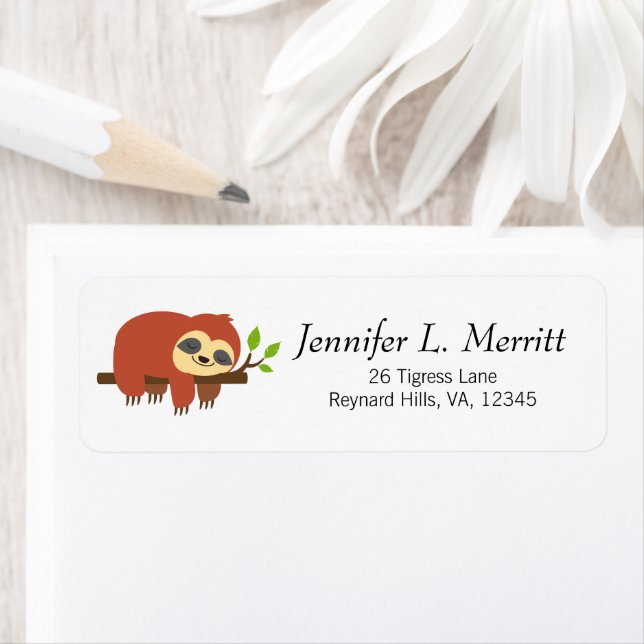 Etiqueta Bela e Preguiçosa Arte De Arrasto (Insitu)