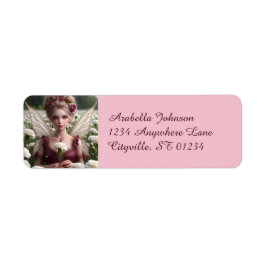 Etiqueta Bela Fada de Janeiro em Cravos