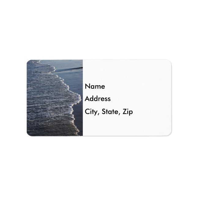 Etiqueta Beleza da costa (Frente)